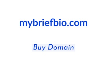 mybriefbio domain for Sale